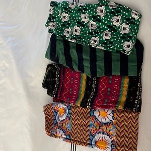 4 pairs of lularoe leggings